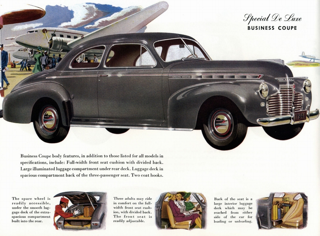 1941 Chevrolet Full-Line Brochure Page 12